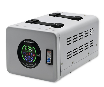 Stabilizator napięcia Qoltec Automatyczny stabilizator napięcia AVR 5000VA